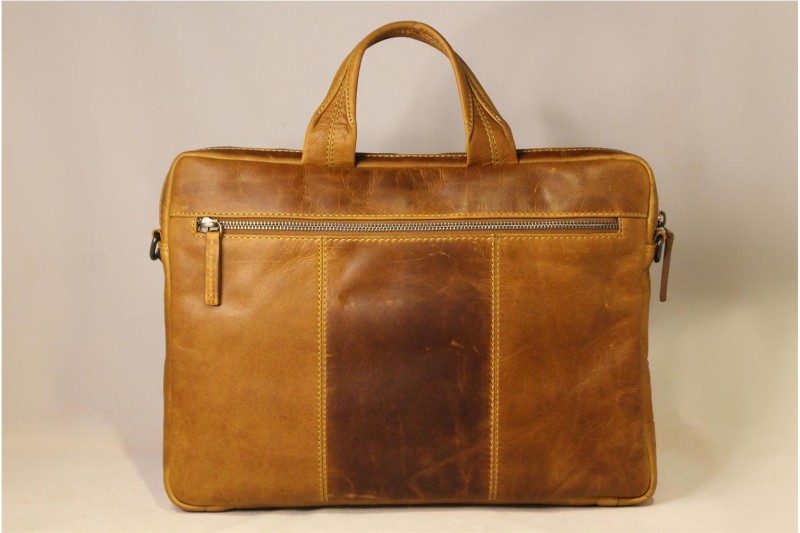 CARTERA MISCELANEA ORDENADOR MOSTAZA