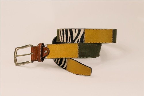 CINTURON MISCELANEA MOSTAZA