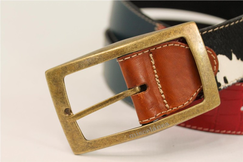 CINTURON MISCELANEA ROJO