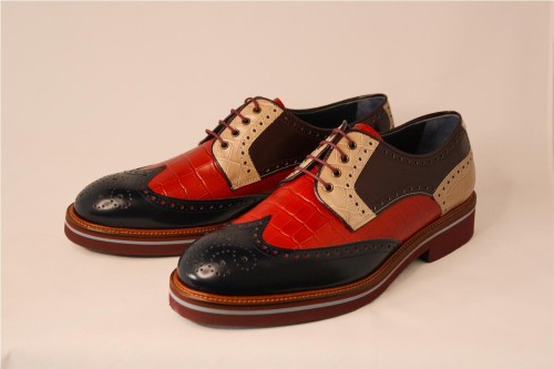 ZAPATOS MISCELANEA AZUL ROJO