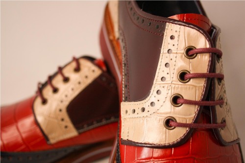 ZAPATOS MISCELANEA AZUL ROJO