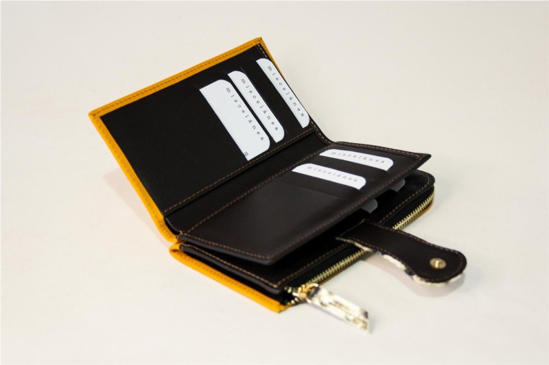 BILLETERO MISCELANEA MOSTAZA