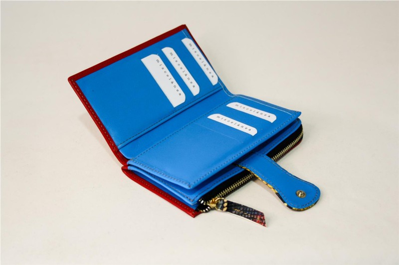 BILLETERO MISCELANEA ROJO