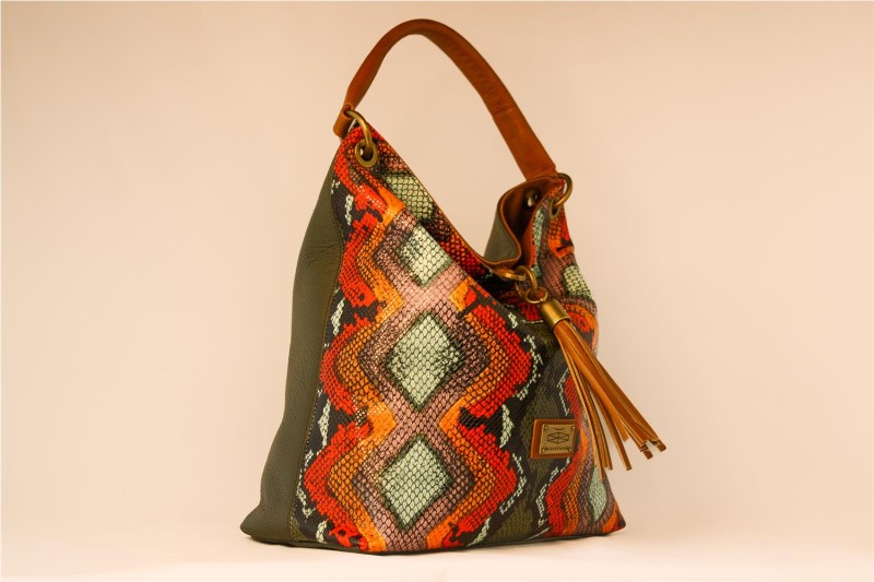 BOLSO MISCELANEA ARIANE ROJO NARANJA