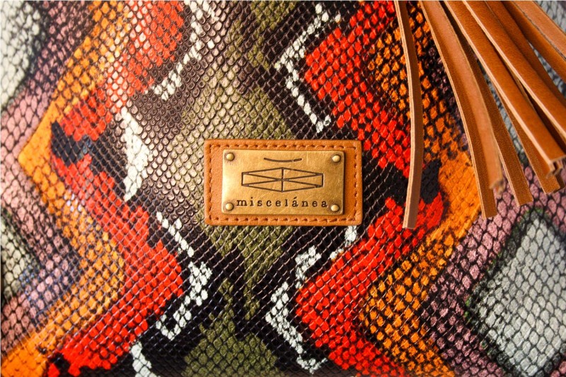 BOLSO MISCELANEA ARIANE ROJO NARANJA