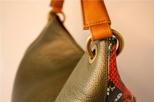 BOLSO MISCELANEA ARIANE ROJO NARANJA