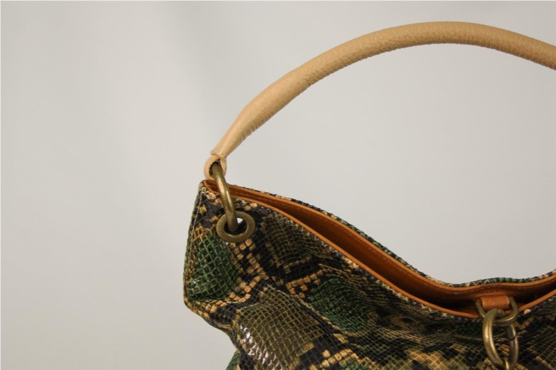 BOLSO MISCELANEA ARIANE VERDE BEIGE CAS