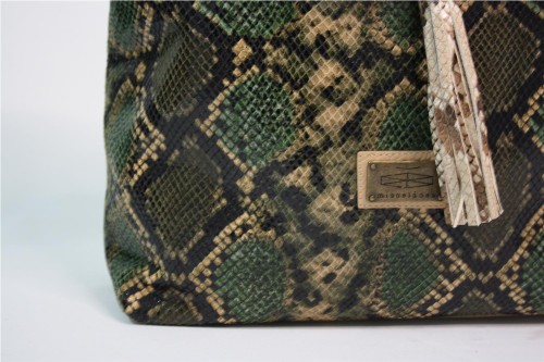 BOLSO MISCELANEA ARIANE VERDE BEIGE CAS