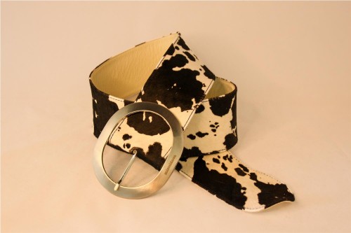 CINTURON MISCELANEA COW NEGRO