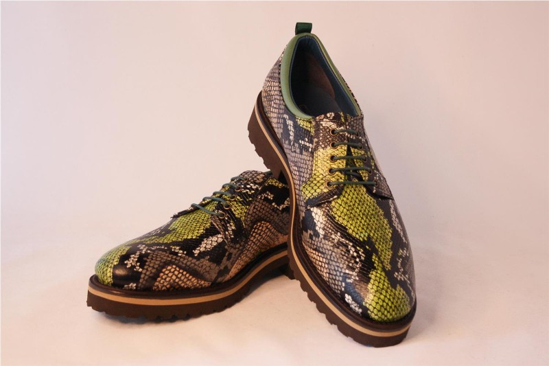 ZAPATOS MISCELANEA VERDE BEIGE CAS