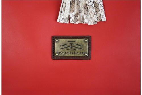 BOLSO MISCELANEA ARIANE ROJO