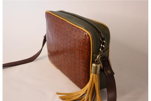 BOLSO MISCELANEA MADELEINE KAKI