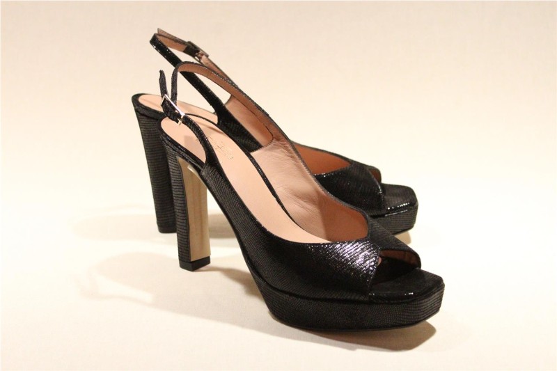 ZAPATOS MISCELANEA PEEP TOE NEGRO