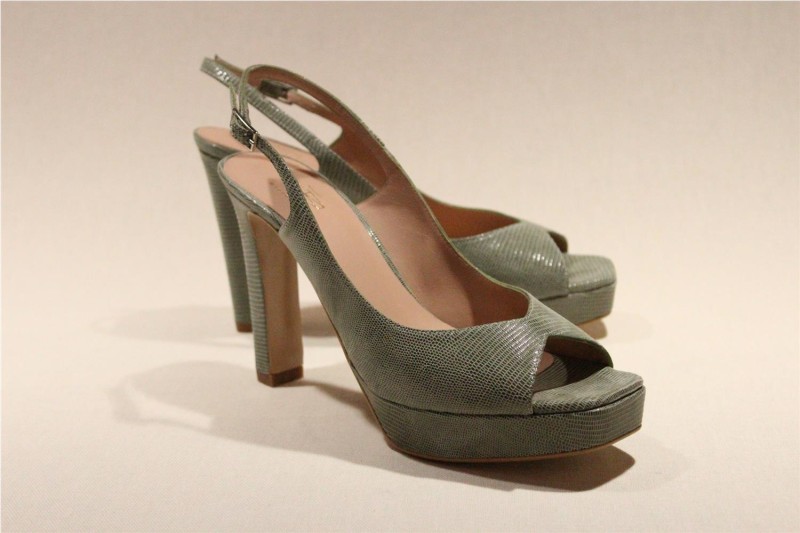 ZAPATOS MISCELANEA PEEP TOE VERDE