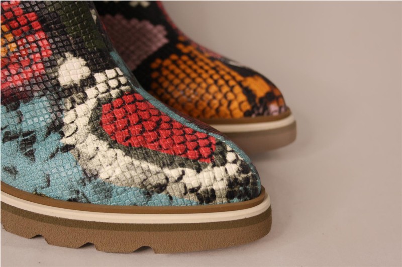 BOTINES MISCELANEA MULTICOLOR