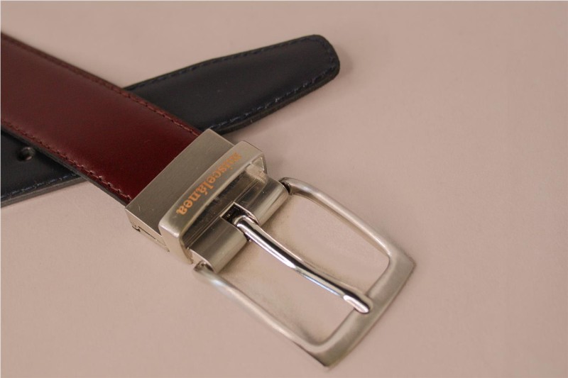 CINTURON MISCELANEA REVERSIBLE AZUL BURDEOS