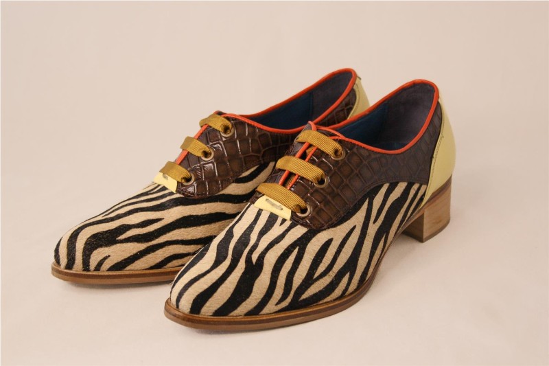 ZAPATOS MISCELANEA CEBRA TOSTADO