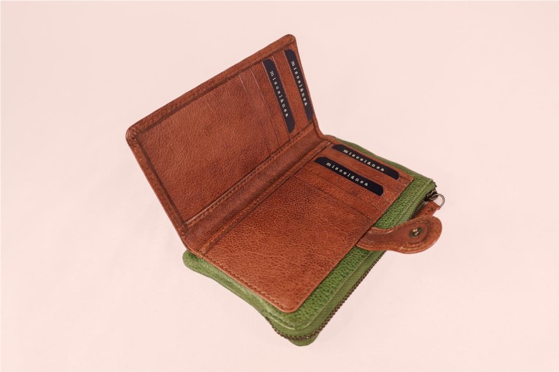 BILLETERO MISCELANEA VERDE CLARO