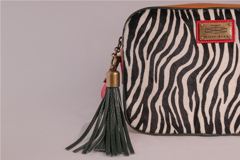 BOLSO MISCELANEA MADELEINE ISEL ROJO VERDE 2