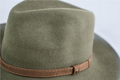 SOMBRERO FIELTRO KAKI