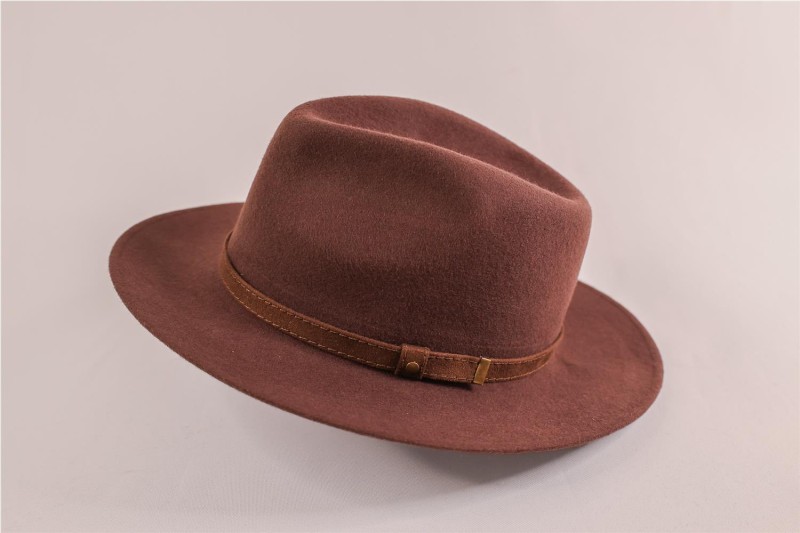 SOMBRERO FIELTRO MARRON
