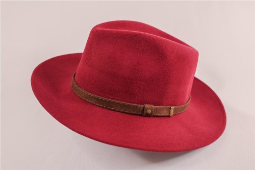 SOMBRERO FIELTRO BURDEOS