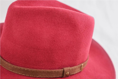 SOMBRERO FIELTRO BURDEOS