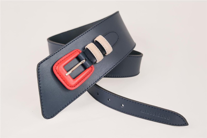 CINTURON MISCELANEA AZUL PERLA