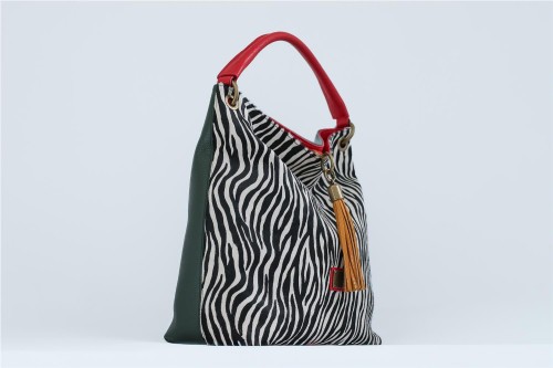 BOLSO MISCELANEA ARIANE ISEL ROJO VERDE