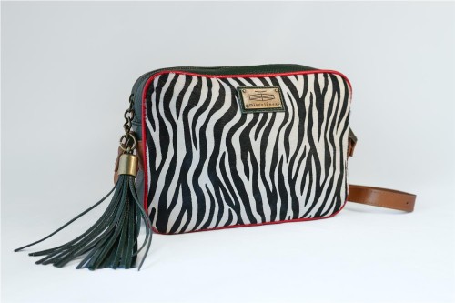 BOLSO MISCELANEA MADELEINE ISEL ROJO VERDE