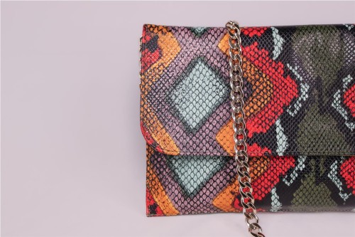 BOLSO CARTERA MISCELANEA ROJO NARANJA