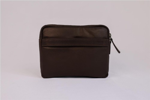 BOLSO MANO MISCELANEA MARRON