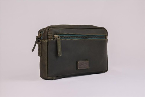 BOLSO MANO MISCELANEA VERDE