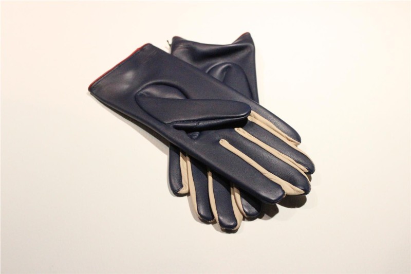 GUANTES MISCELANEA PIEL AZUL 2