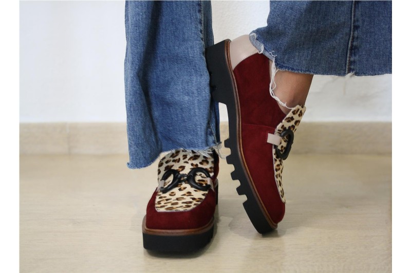ZAPATOS MISCELANEA BURDEOS