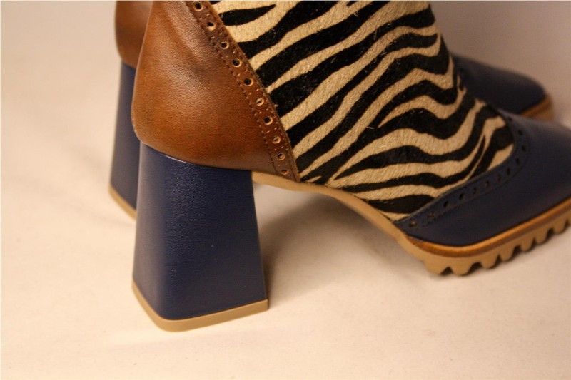 BOTINES MISCELANEA AZUL 2