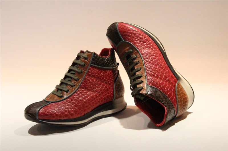 BOTINES MISCELANEA ROJO