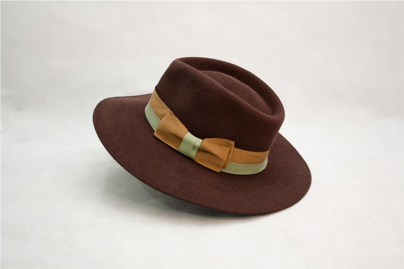 SOMBRERO FIELTRO INDEFORMABLE MARRON